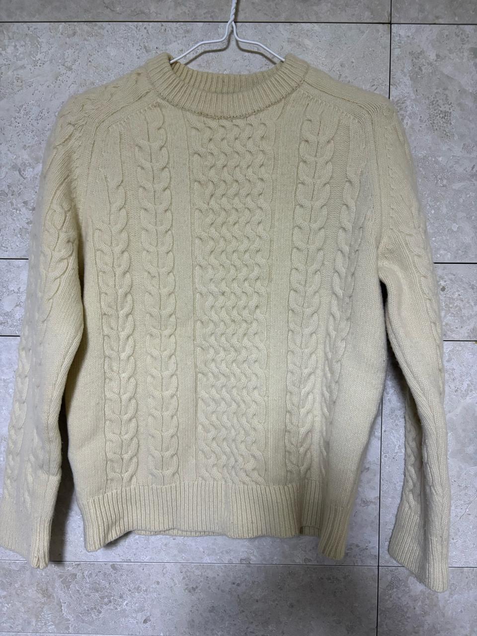 쫀쫀한 베이지 니트 55