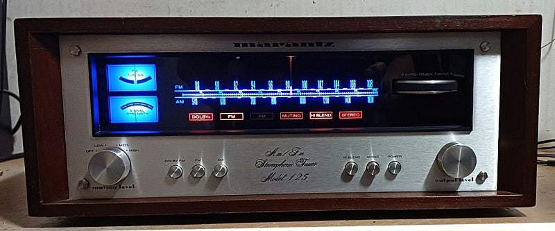 마란츠 125 튜너(우드케이스)