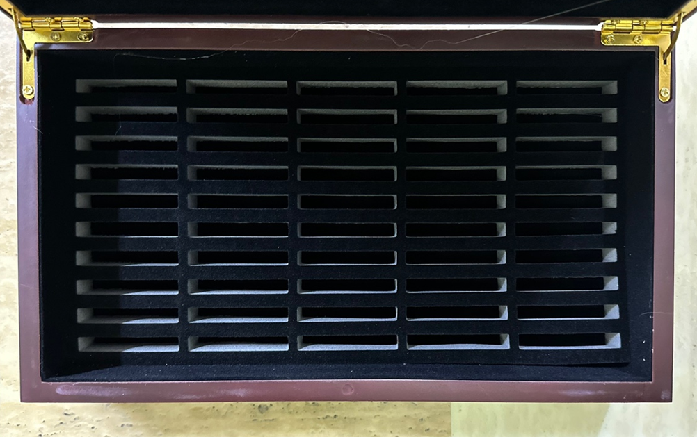 우든 코인 콜렉팅 케이스 / 코인 케이스 / 기념주화 보관 케이스