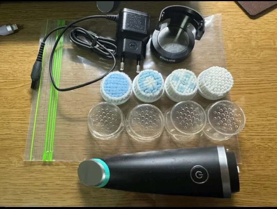 필립스 비자퓨어 전동 세안기