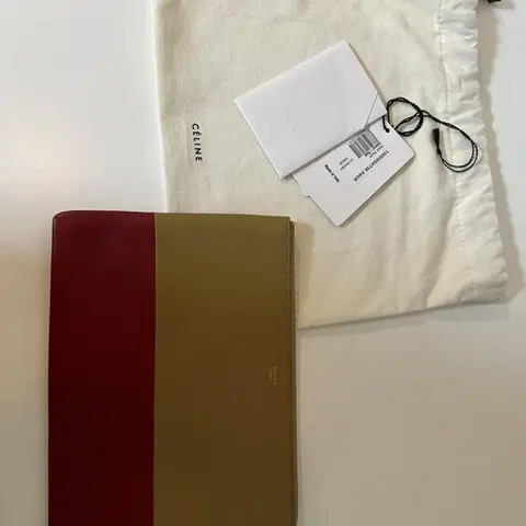 셀린느 투톤 클러치