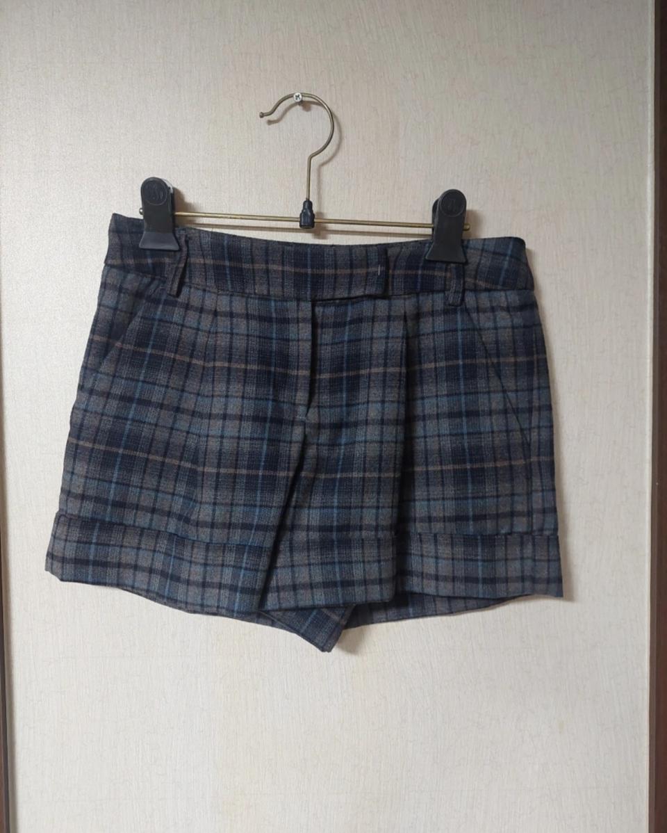 일괄 르샵 모직 체크 반바지 2종