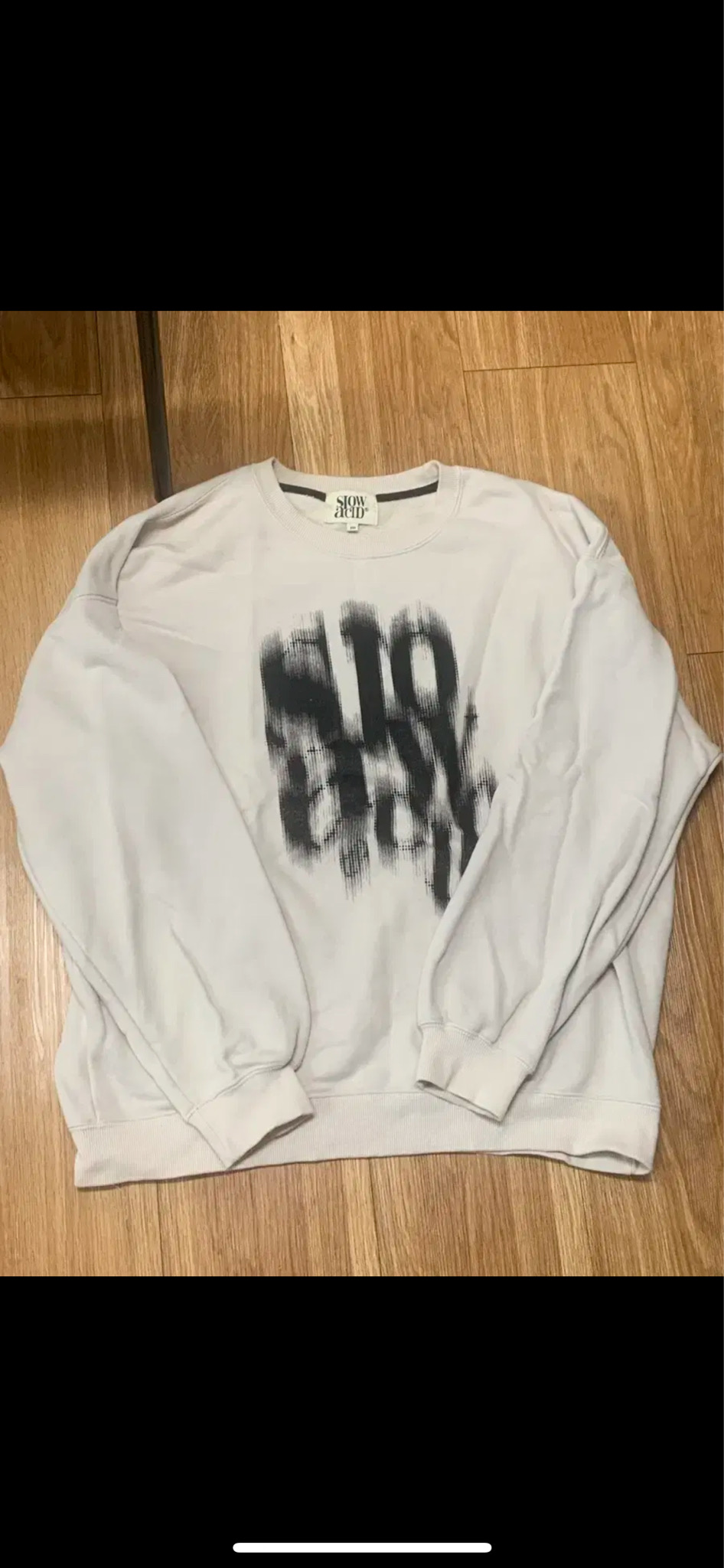 슬로우에시드 맨투맨 남녀공용