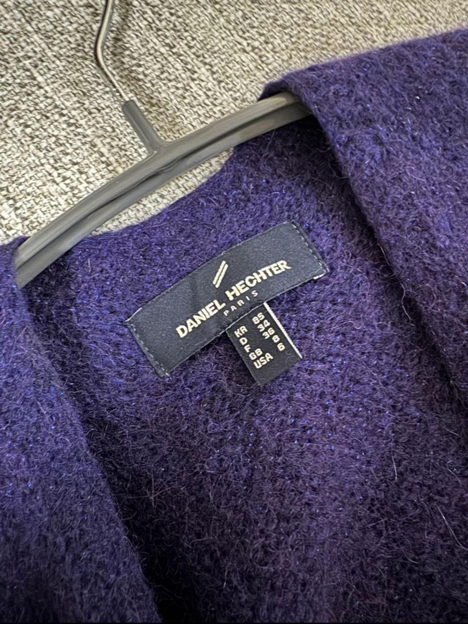 DANIEL HECHTER 여성 롱가디건알파카 모 가디건 55~77