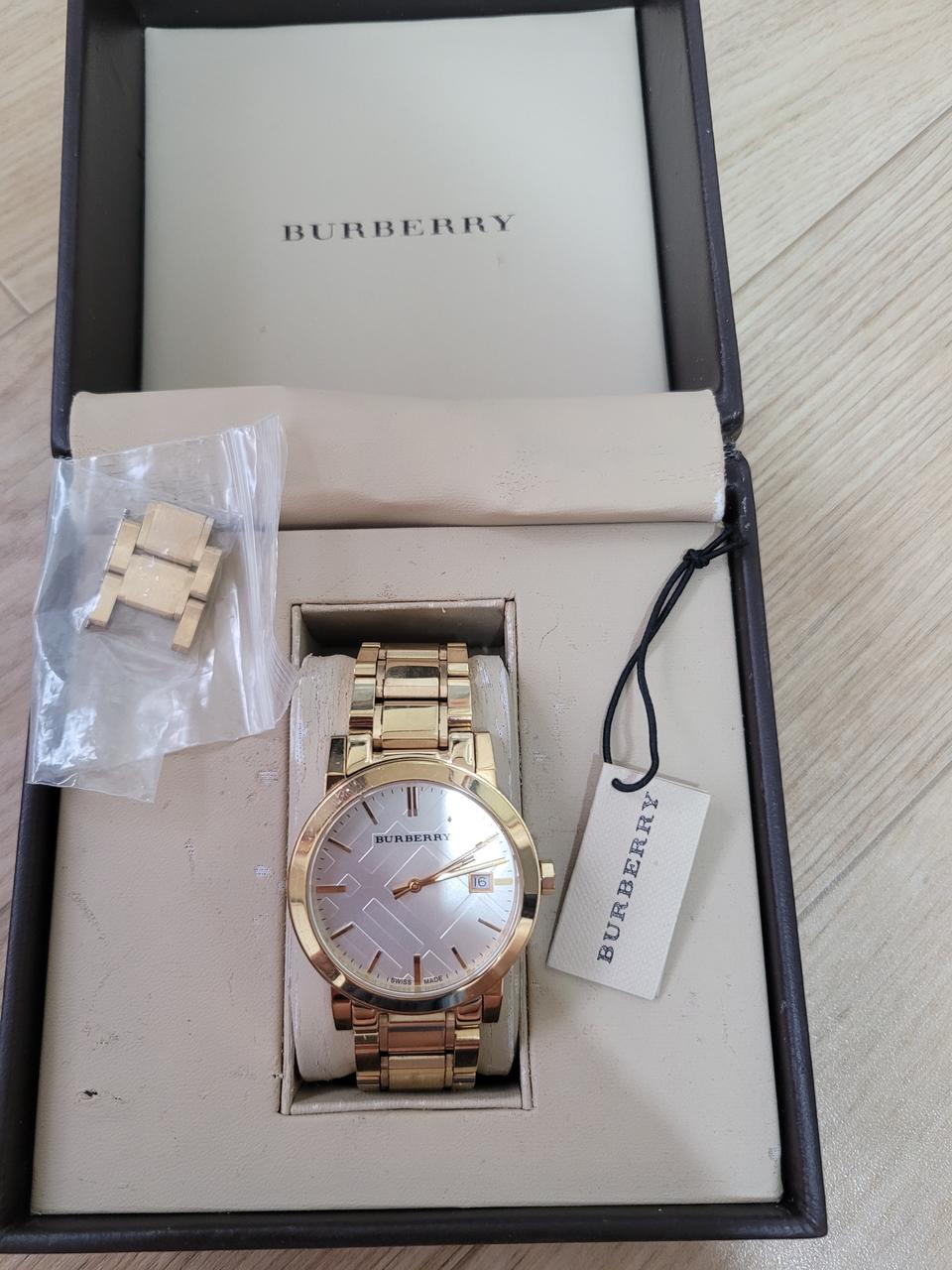 버버리  남성시계