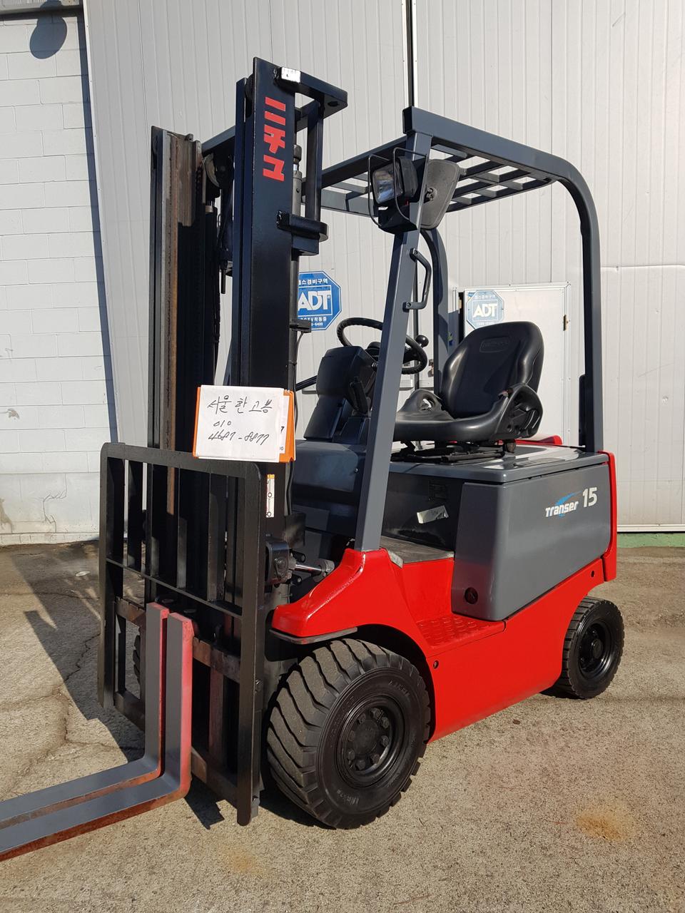 중고지게차 1.5톤 좌식전기지게차 3.3미터