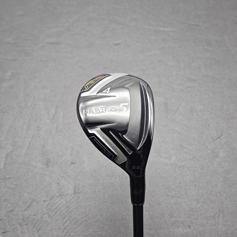 PRGR RS5 정품 유틸리티 중고골프채 4번 22도 SR (1232O)