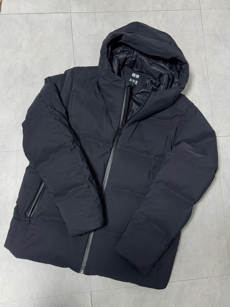 유니클로 심리스 다운 패딩 XL