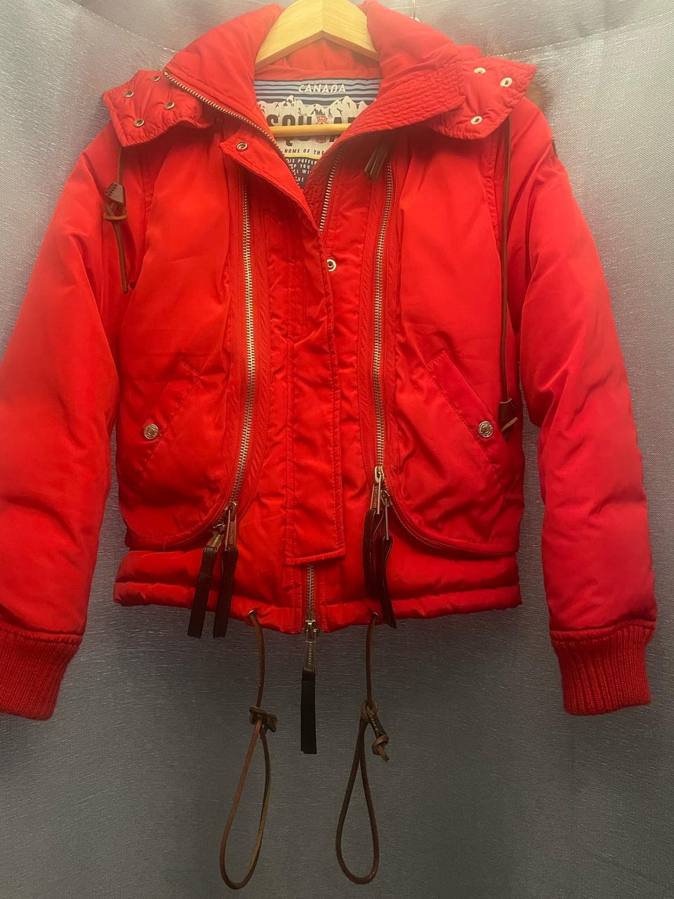 디스퀘어드2 숏패딩