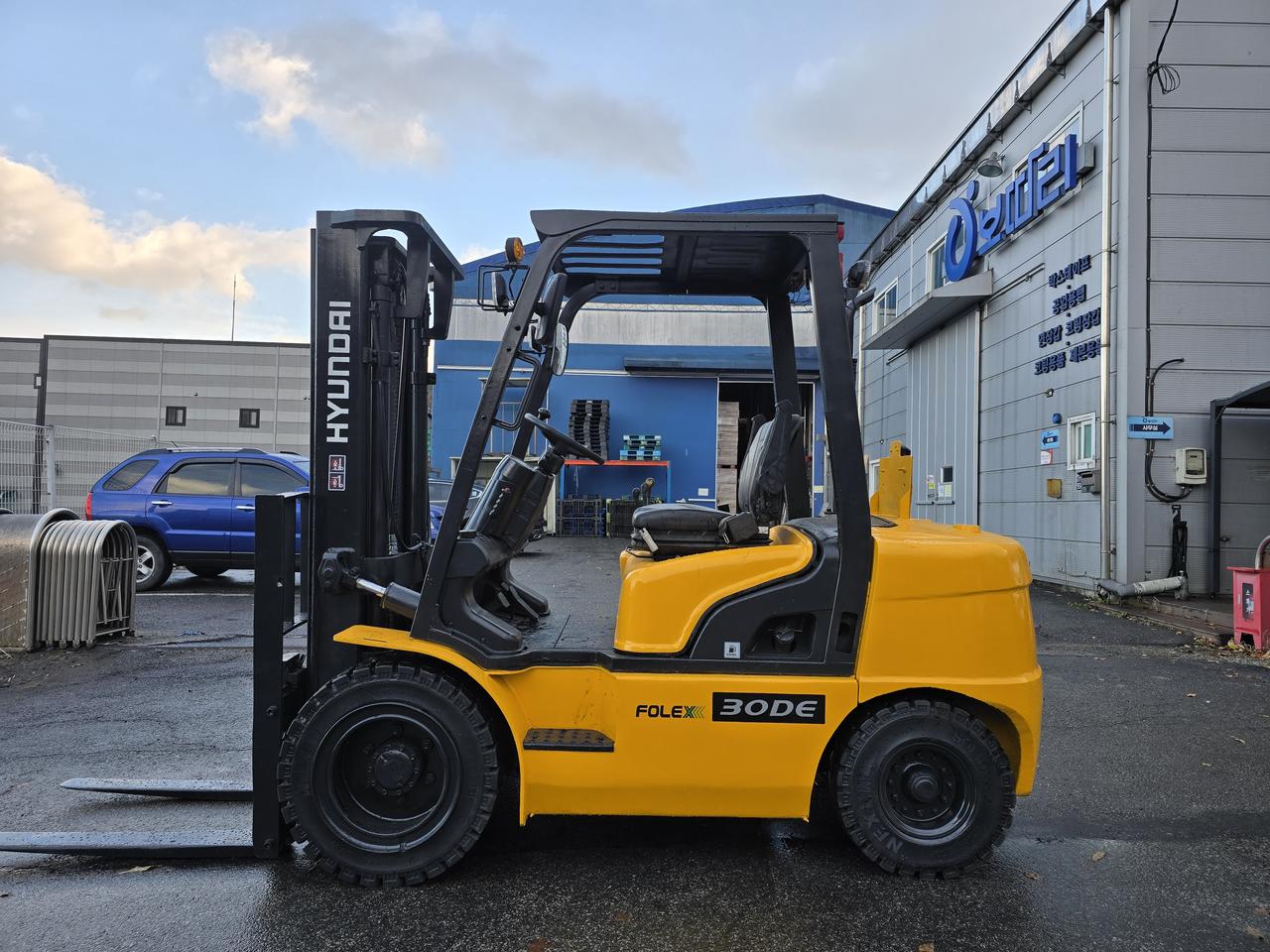 <특A급>현대 3톤 3단마스트 17년식 3800시간 디젤지게차