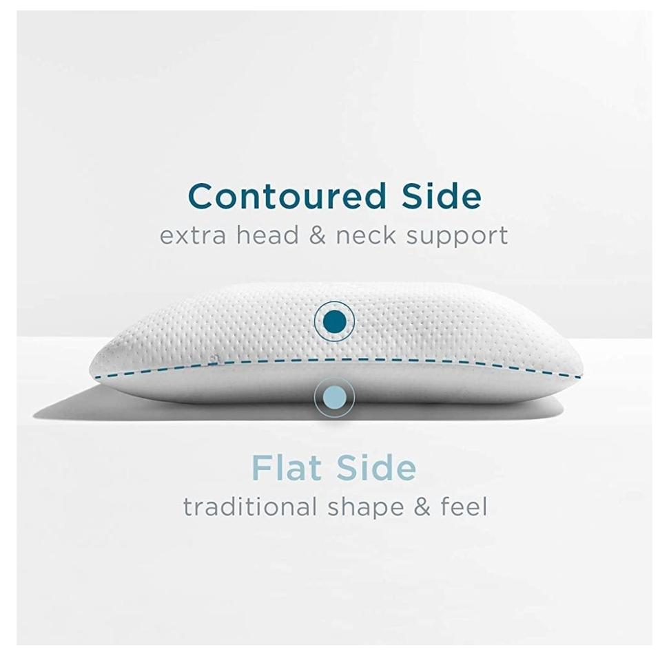 템퍼 심포니 베개 화이트 스탠다드 럭셔리