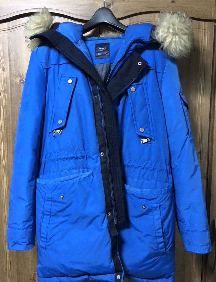 지오지아 맥스다운2 블루 100사이즈 패딩