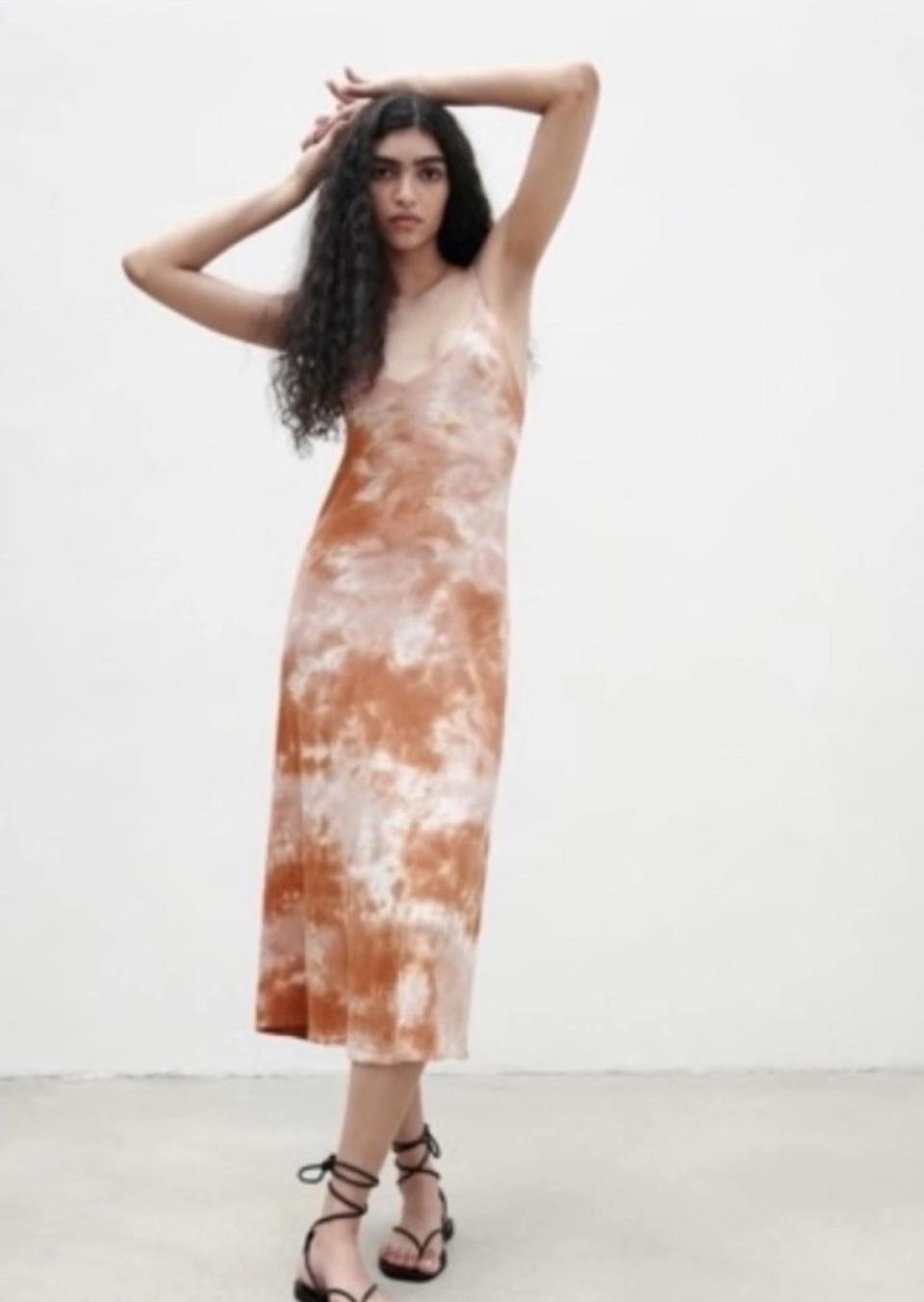 자라 원피스 / 자라 타이다이 뷔스티에원피스