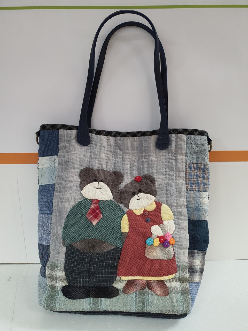 퀼트 가방 완성품