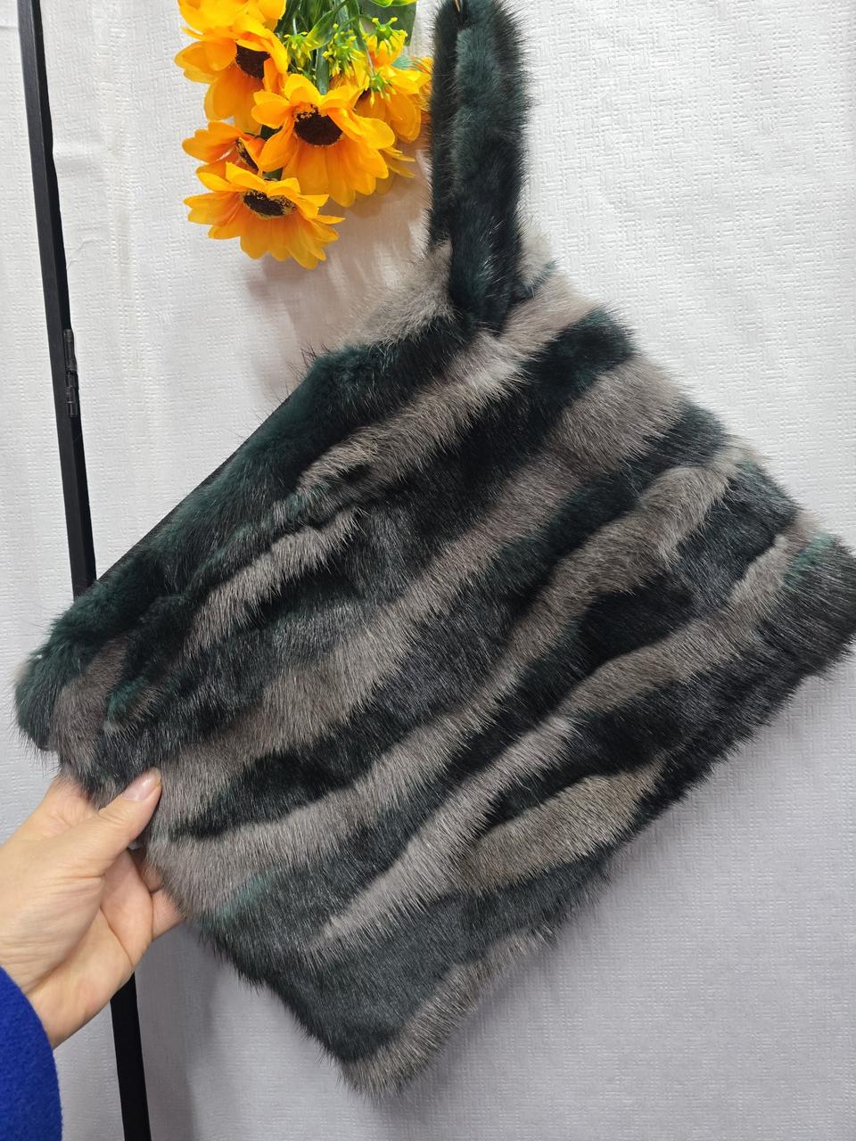 ❤리얼밍크클러치백