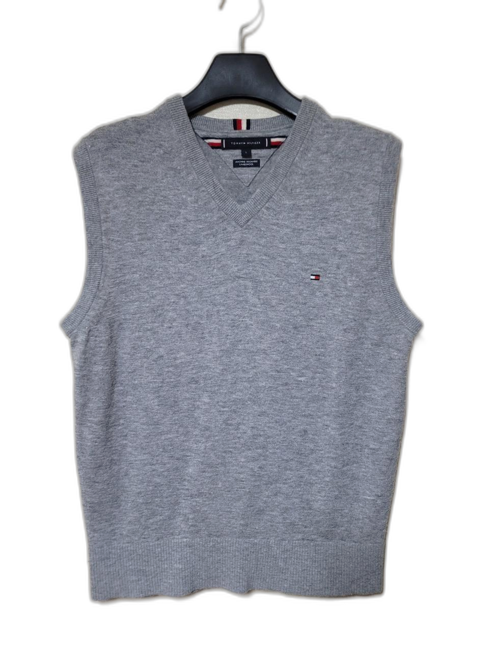 한섬 타미힐피거 램스울 니트조끼