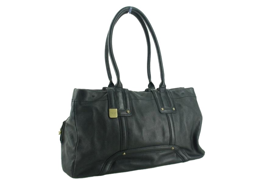 투미 숄더백 만들기Leather Shoulder Bag - Black Totes