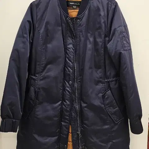 항공점퍼 스타일 사파리 패딩