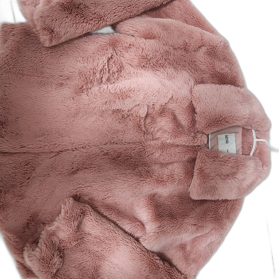 미쏘 핑크퍼자켓