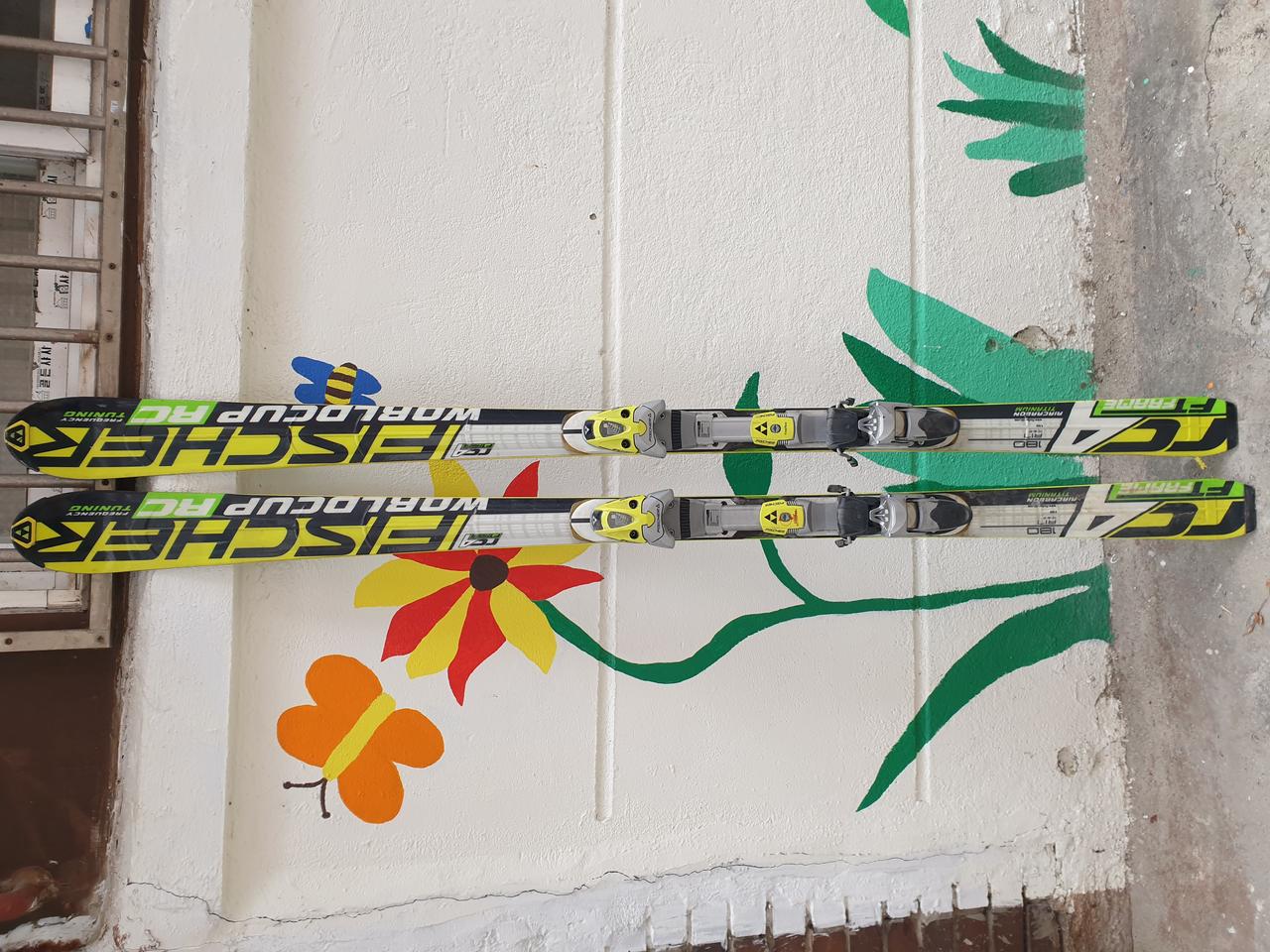 피셔 월드컵 RC 스키 플레이트(180)/바인딩