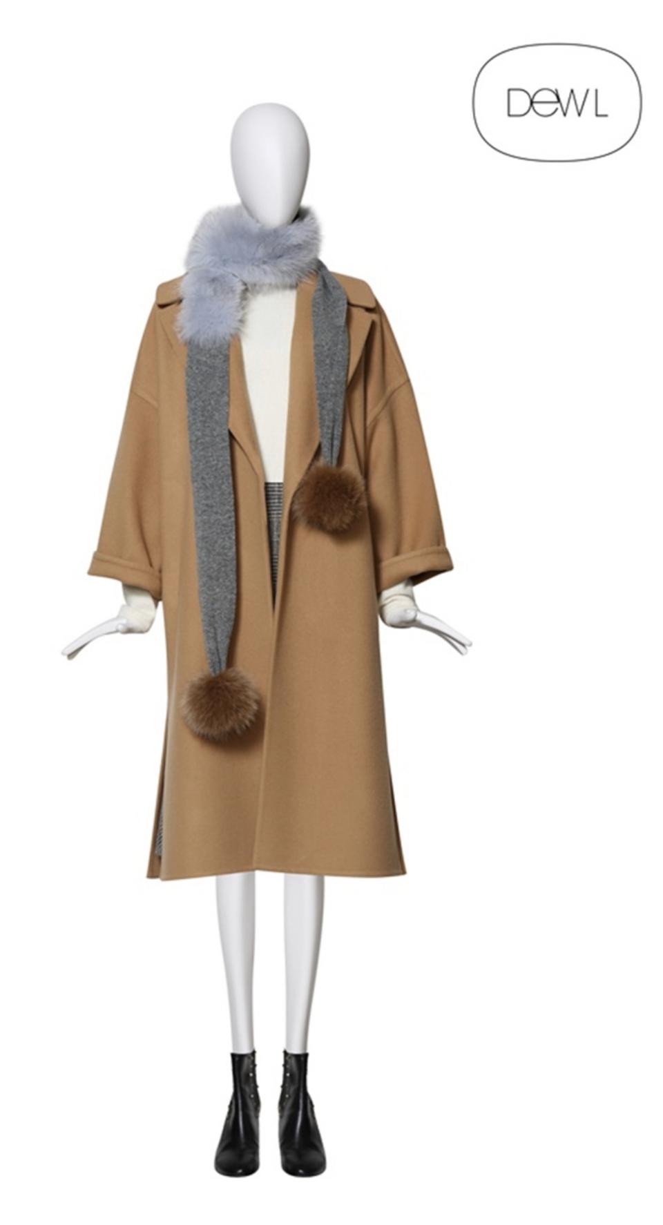 DEWL듀엘캐시미어롱코트 D164-msg515
