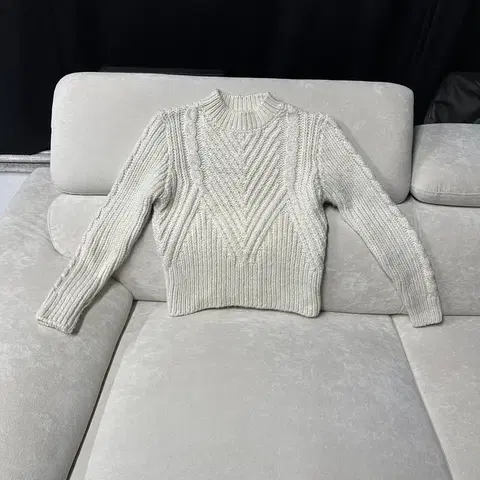 산드로 여성 아이보리 니트55