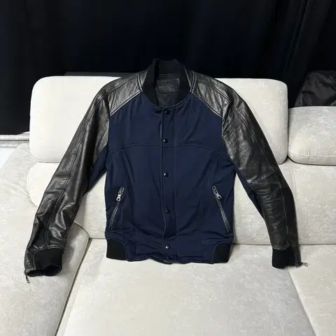 타임 남성 양가죽 자켓95