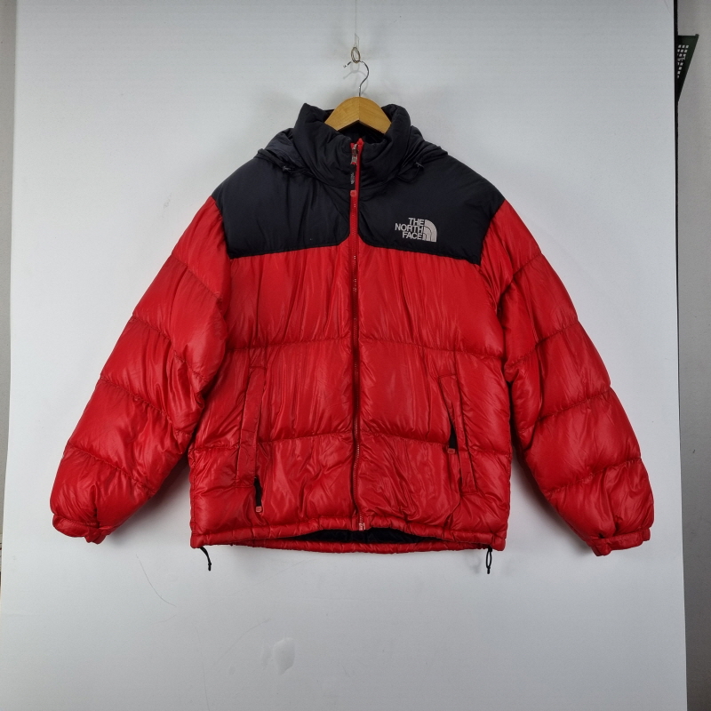 남100 노스페이스 구스다운 눕시 후드 점퍼 Z5960