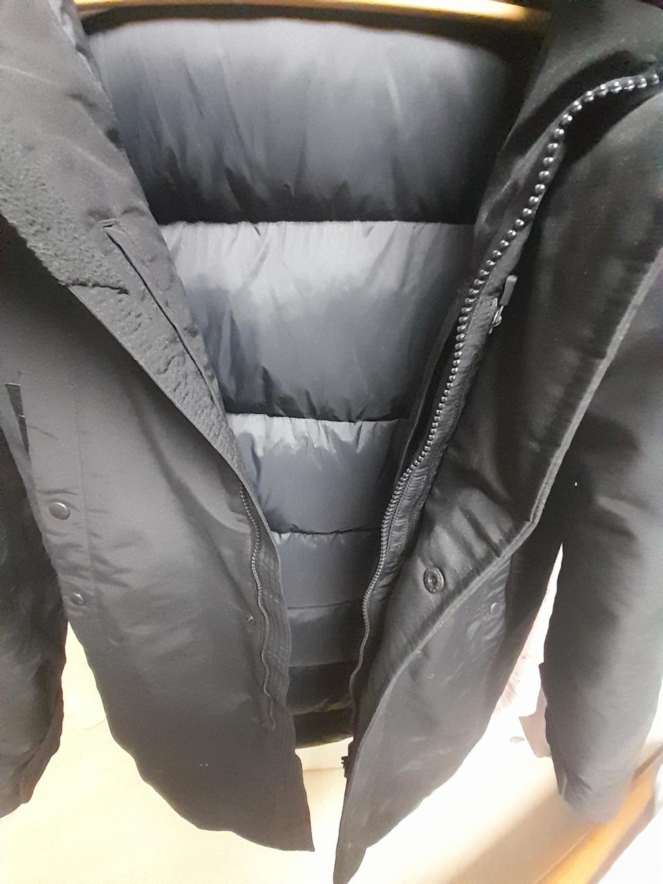 퓨마 오리털 롱파카