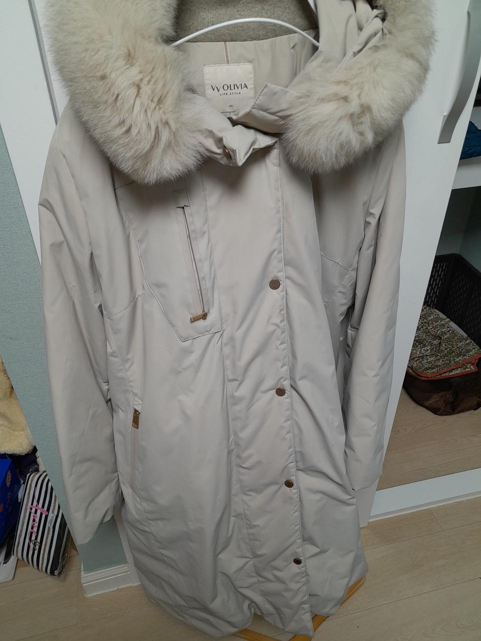 올리비아로렌 105 오리털잠바