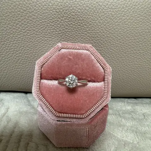 14k 랩다이아 다이아몬드 1캐럿 반지