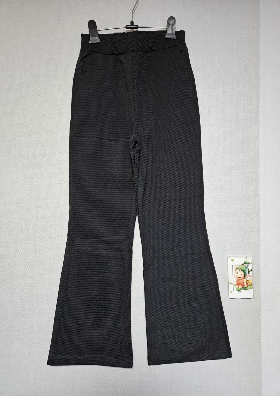 새상품  세미부츠컷 기모바지