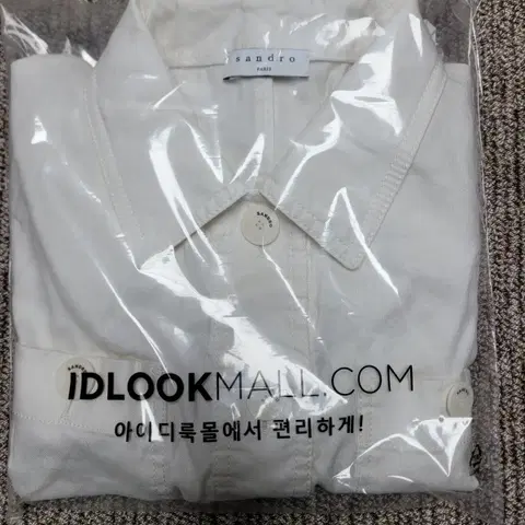 산드로 셔츠 겸 자켓 화이트