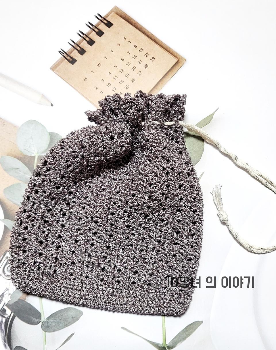 [ 파우치 ] 활용도 높은 반짝이 미니 파우치 완제품 3종