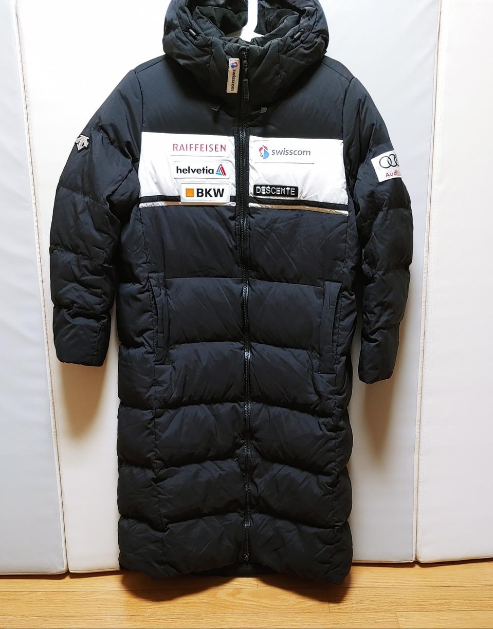 [S] 데상트 아우디 롱패딩점퍼 블랙1213