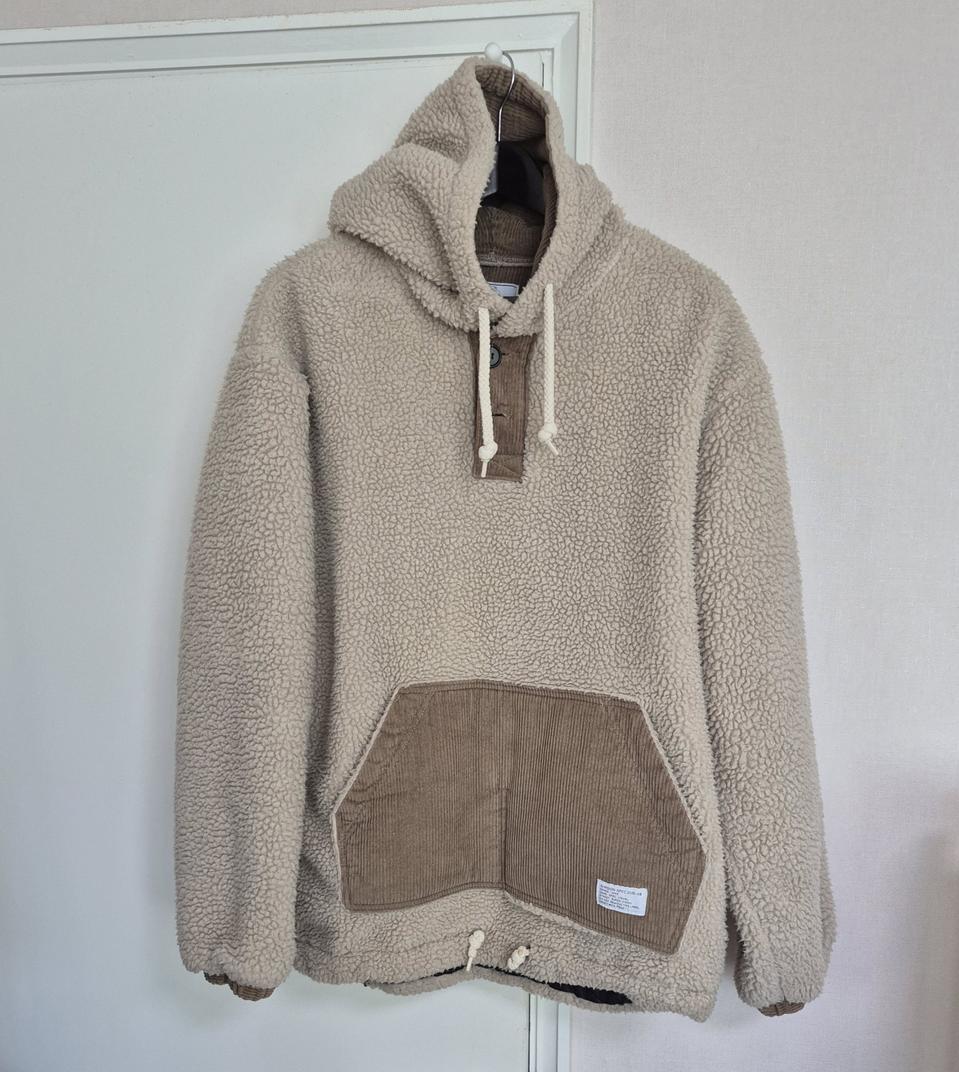 남성 뽀글이 패딩 후드점퍼 105