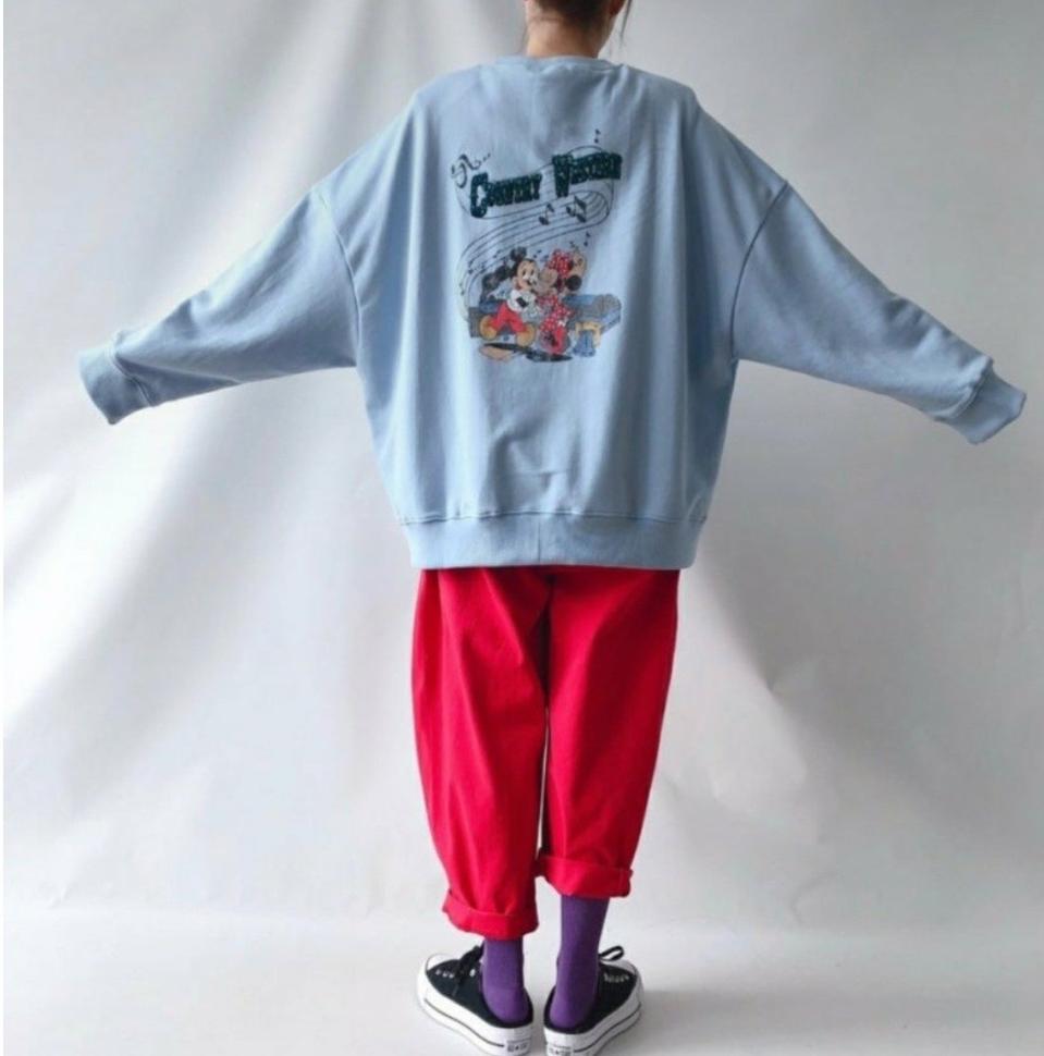 미착용새상품  디즈니 오버핏 티셔츠  빅사이즈가능