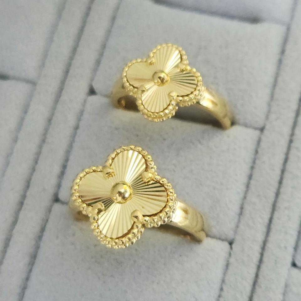 24k 순금 1돈~3돈 크로버 반지