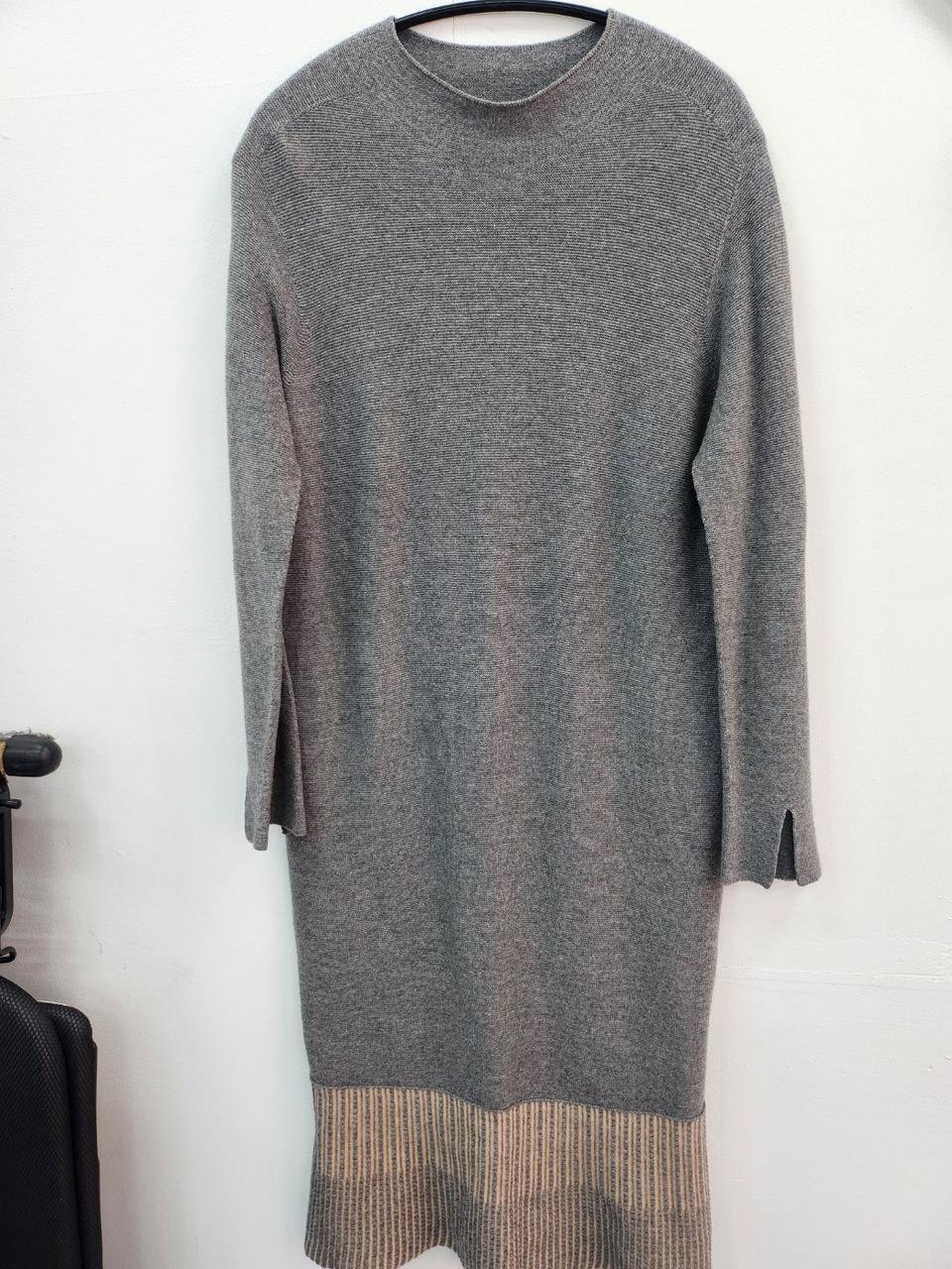 TIME 타임 한섬 모 캐시미어 니트 원피스 