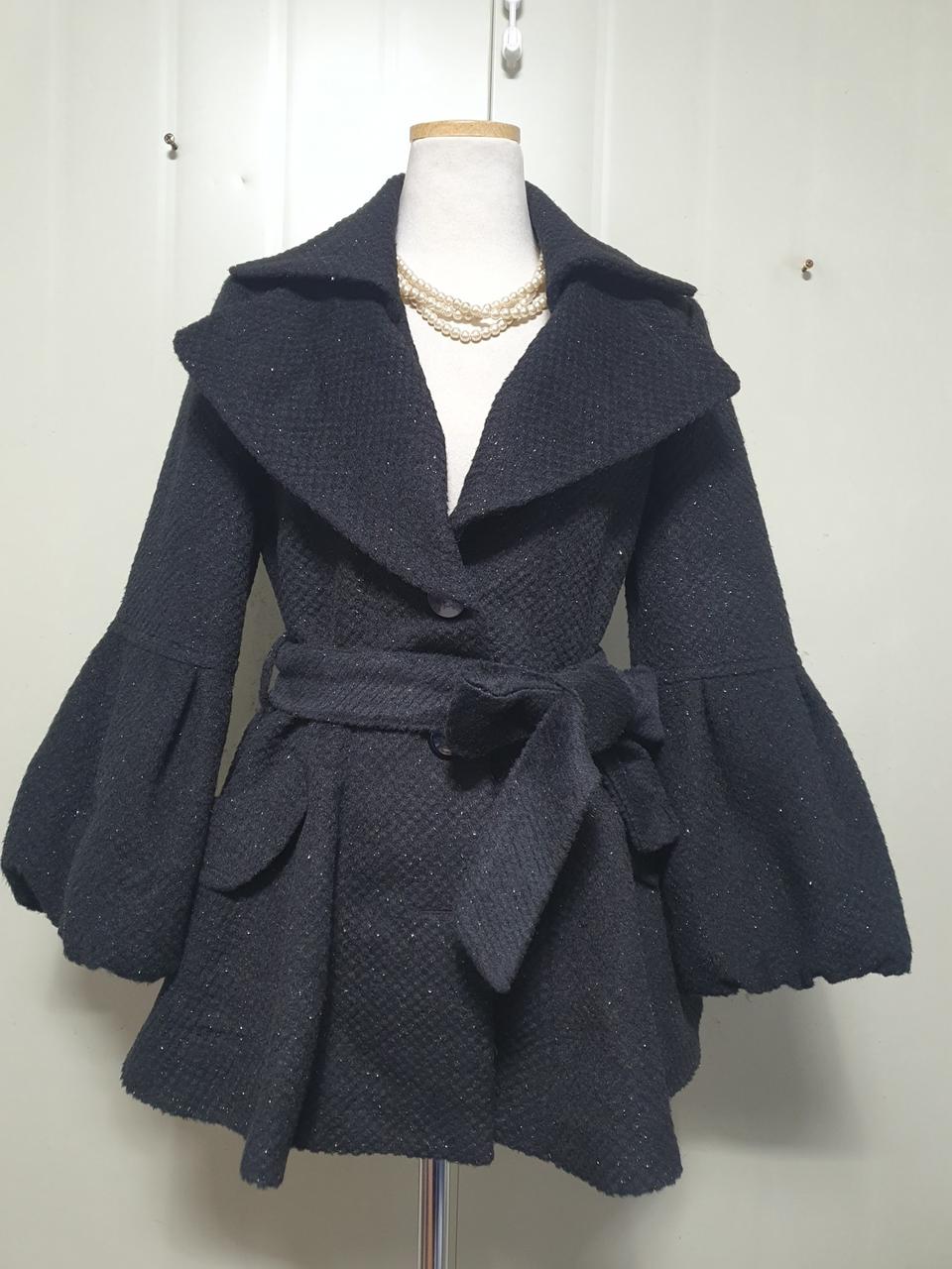 특가새)플레어 코트.벌룬소매