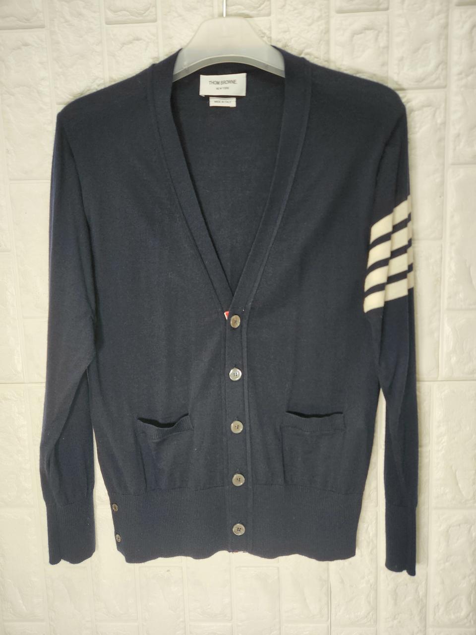 (2)95-100 톰브라운 딥네이비 가디건