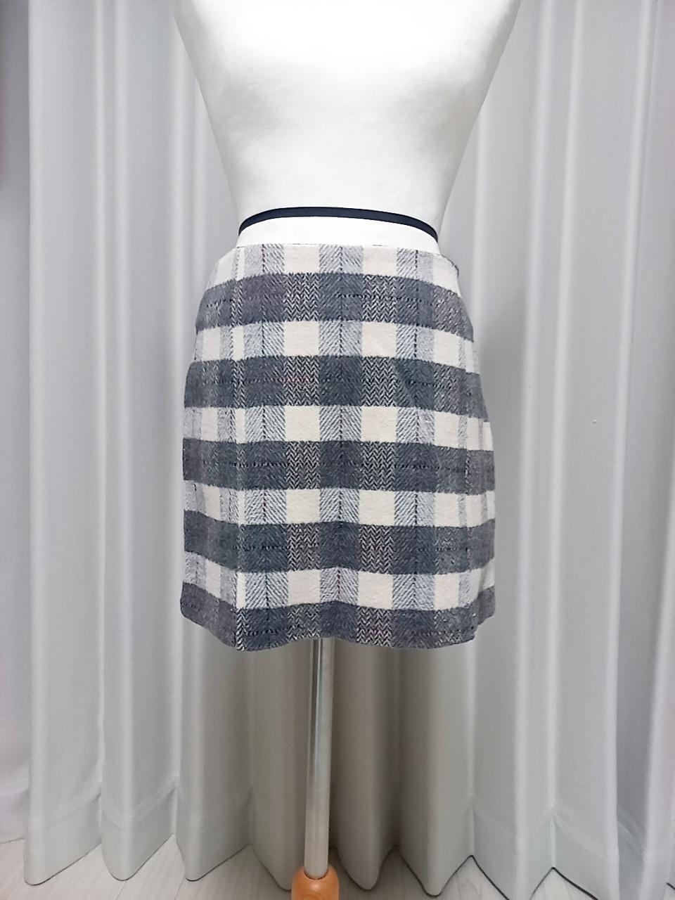 (새상품)모직스커트  M