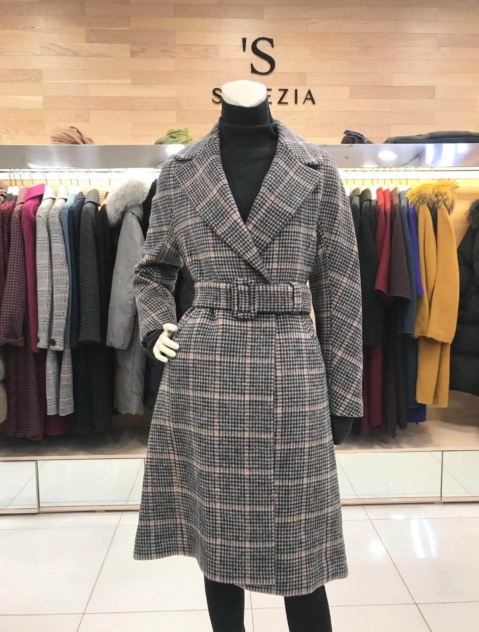 울 70% 벨티드 루즈핏 겨울 데일리코트