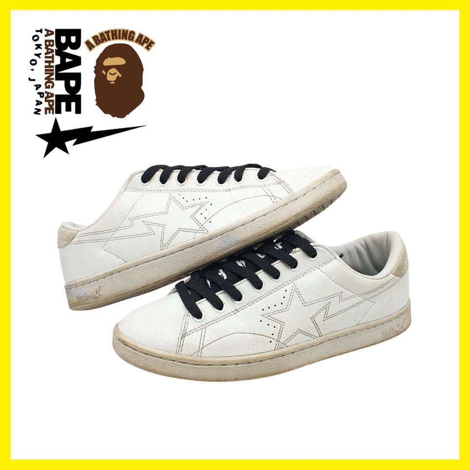 [275] 베이프 bape 스니커즈 화이트