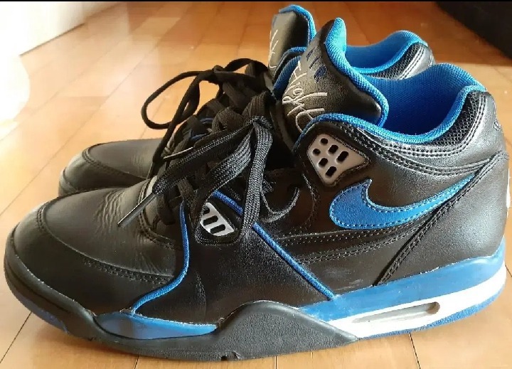 나이키 에어 플라이트89 레더 블랙 게임로얄 280