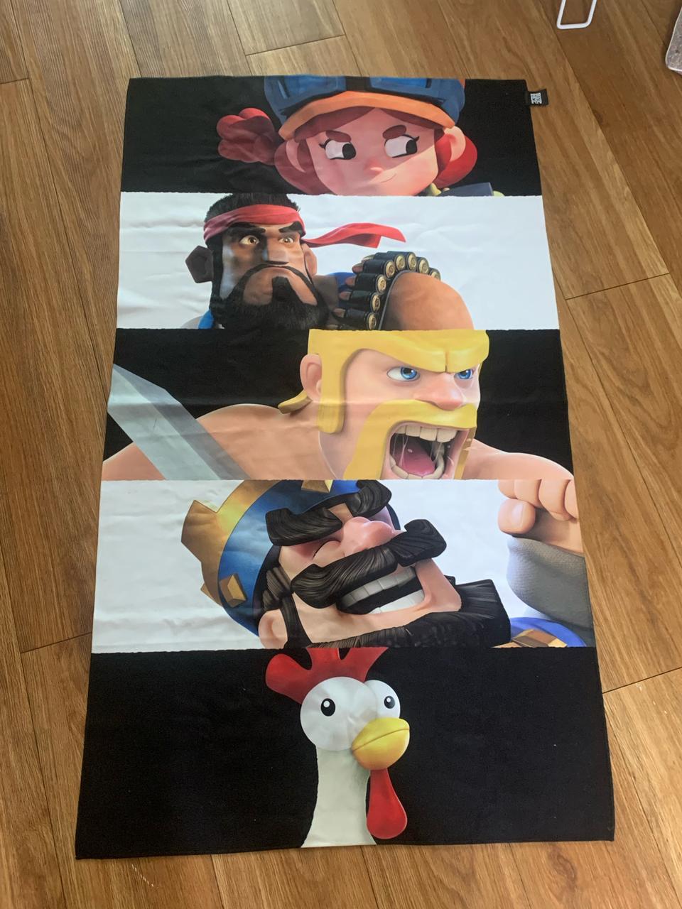 브롤스타즈 정식 한정판 담요겸 비치타월