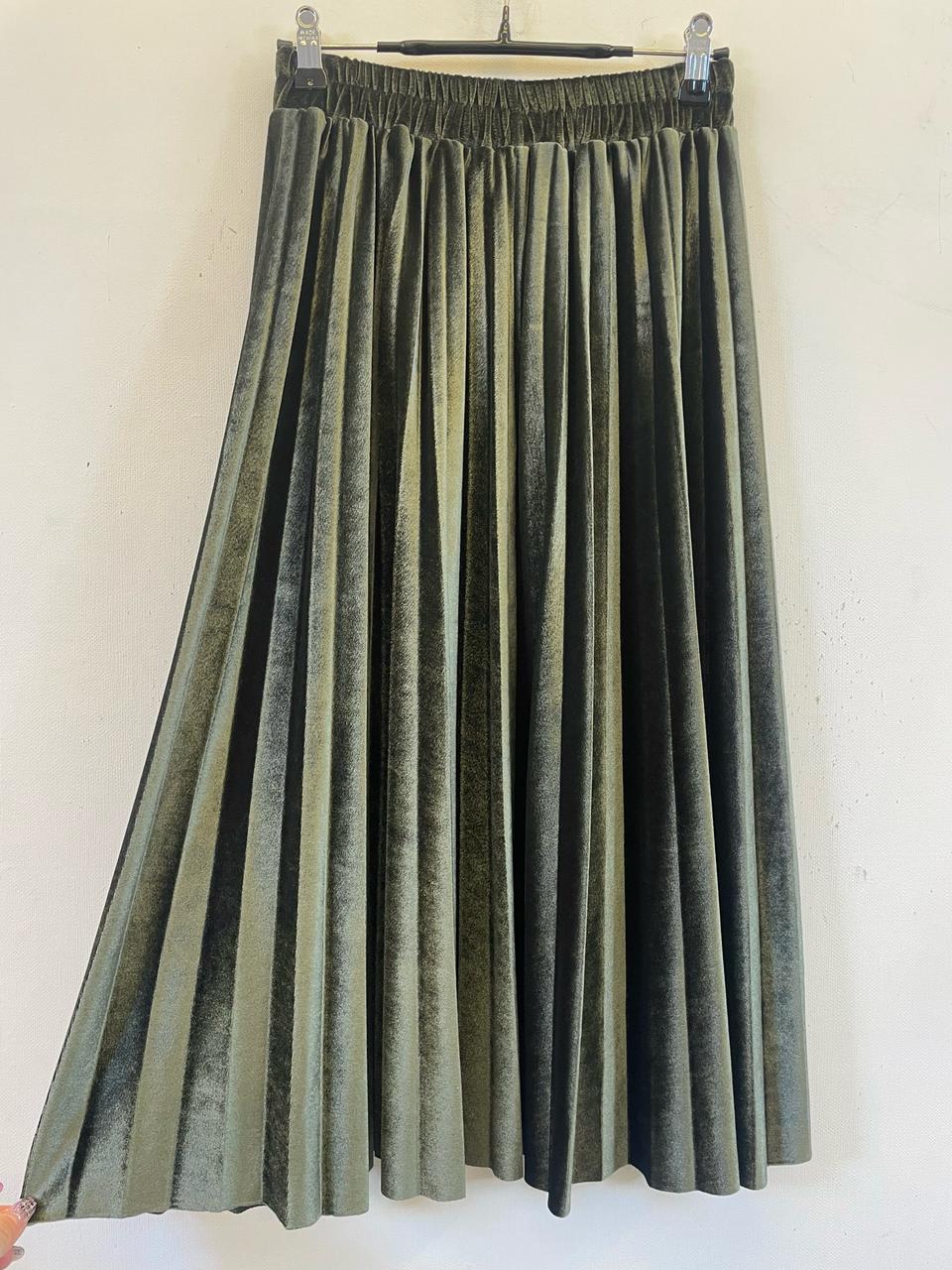 벨벳롱스커트 밴딩스커트 플리츠스커트 하객룩연말룩데이트룩