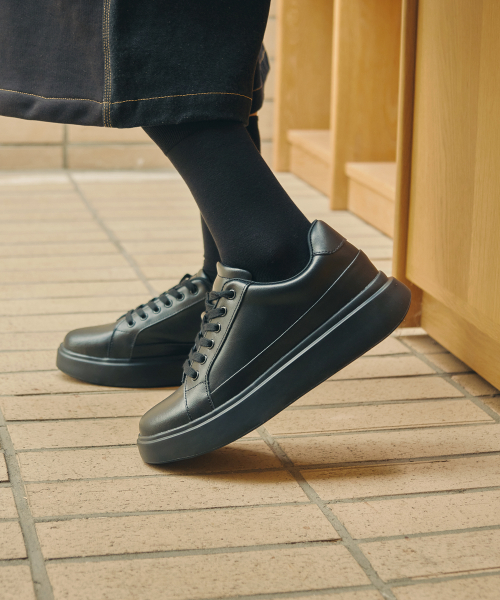 sixfit식스핏6FT 3IN BLACK 스니커즈 더비슈즈로맨틱무브