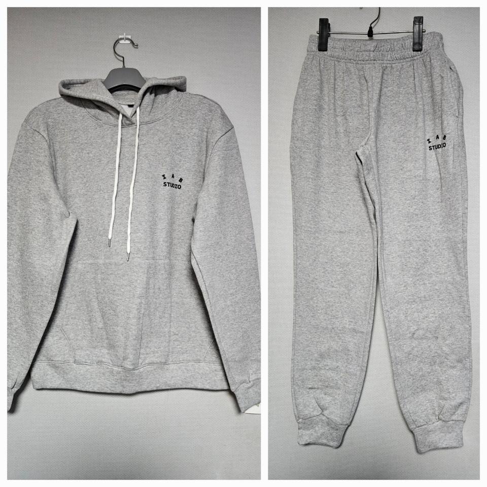 새상품  기모후드 트레이닝세트 빅사이즈 트레이닝세트