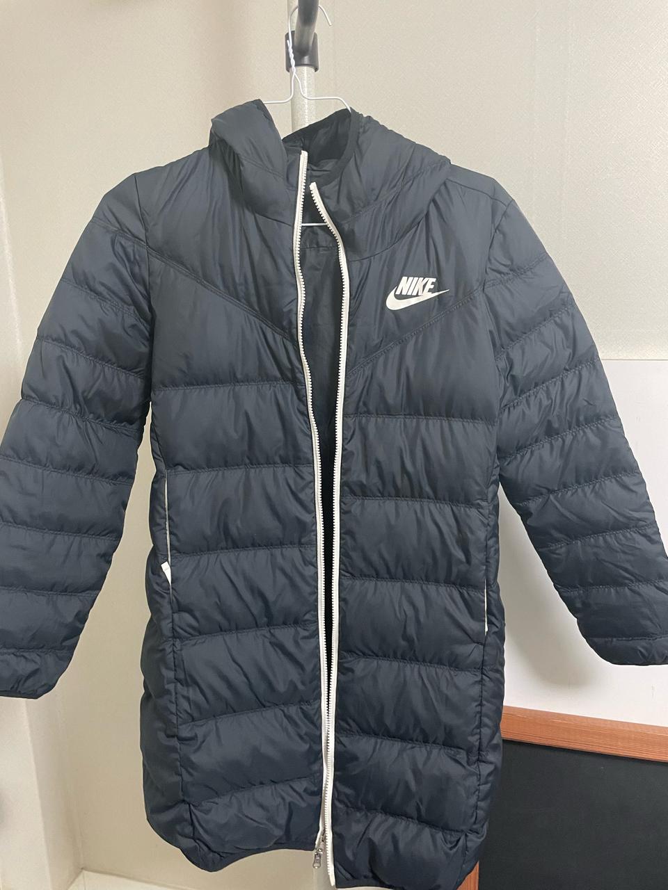 나이키 경량 롱패딩 M사이즈